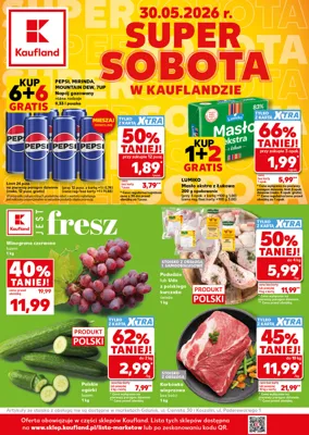 Kaufland gazetka - od 30/05/2026 do 30/05/2026